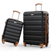 Suitour Luggage 4 Piece Sets,Hardshell Lightweight Suitcase with Spinner Wheels TSA Lock (16"/20"/24"/28")