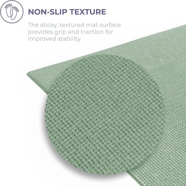 Sunshine Yoga Voyage Yoga Mat, 6 Pack, 72" x 24" Professional Studio and Gym Bulk Yoga Mats, 5mm Thick, Durable, Anti-Tear, Non Slip Fitness and Exercise Mats