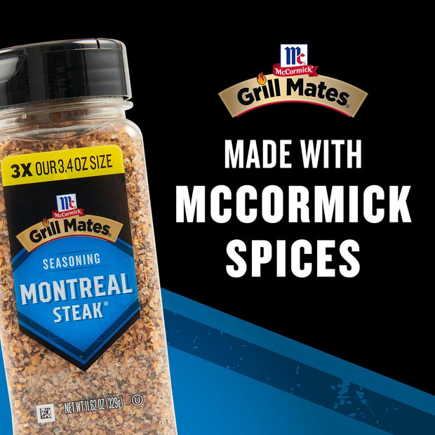 McCormick Grill Mates Montreal Steak Seasoning, 11.62 oz