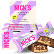 Nick’s Mint Chocolate Protein Bars – 12-Count Box | High Protein, Low Calories, Low Carbs, Keto Friendly, No Added Sugar