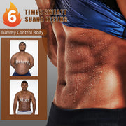 Sauna Sweat Vest Workout Tank Top Waist Trainer for Men Compression Workout Enhancing Vest