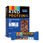 KIND Protein Bars, Double Dark Chocolate Nut, Gluten Free, 12g Protein,1.76oz, 12 count