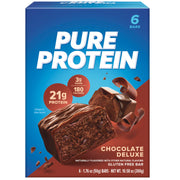 Pure Protein Galactic Brownie Bars - 12 Count Box | 20g High Protein, Gluten-Free, On-the-Go Snack | Ideal Pre & Post-Workout Fuel | Low Sugar, Great Taste!