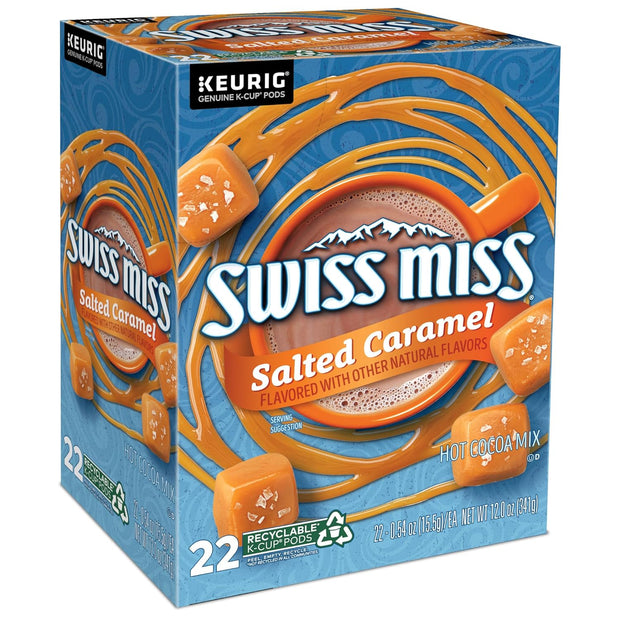Swiss Miss Milk Chocolate Hot Cocoa, Single-Serve Keurig K-Cup Pods, Hot Chocolate, 44 Count