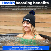 The Cold Pod Ice Bath Tub for Athletes XL: Cold Plunge Tub Outdoor with Cover,116 Gallons Portable Ice Bath Cold Water Therapy Plunge Pool,Large Ice Tub for Cold Dippers at Home