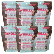 Wholly Balls Protein Bites – Healthy Plant-Based Snack – High Protein, Low Sugar, Gluten-Free Energy Balls (Pack of 6, Sampler Pack)