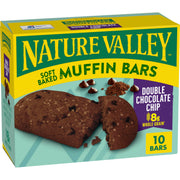 Nature Valley Soft Baked Muffin Bars, Blueberry, Snack Bars, 10 Bars, 12.4 oz