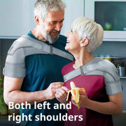 Shoulder Brace - Support & Injury Prevention Brace- Joint Pain Releaser- Shoulder Compression Wrap Strap - Adjustable Injury Accessories for Shoulders - Premium Quality Strap by FIGHTECH (Pink, L-XL)