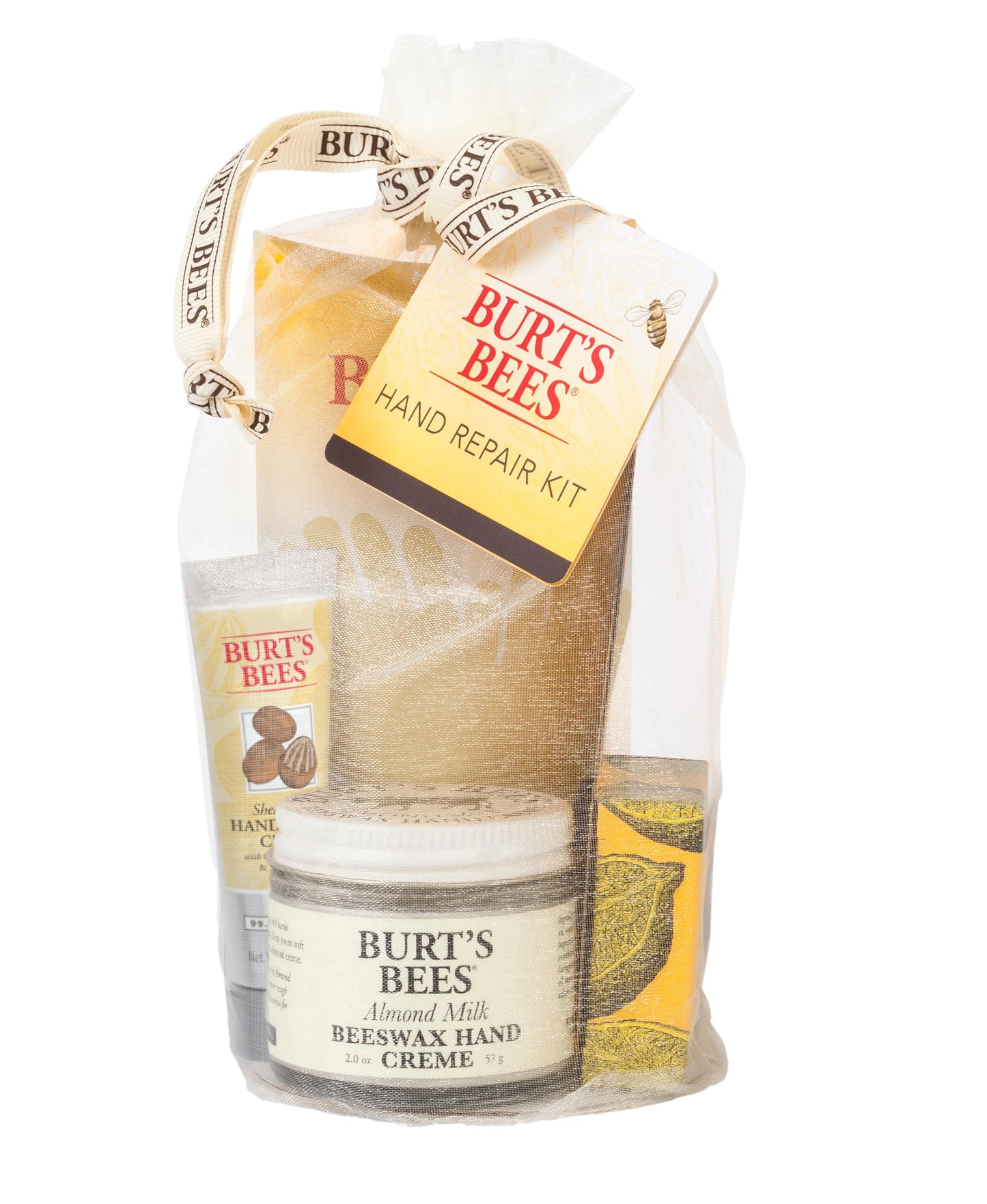 Burt's Bees Gifts Ideas, Tips and Toes Kit, 6 Travel Size Products - Pomegranate Moisturizing Lip Balm, 2 Hand Creams, Foot Cream, Cuticle Cream, and Hand Salve