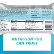 JiMMYBAR! - Sea Salt Caramel Cookies N' Cream - 19g High Protein Bars - 7g Sugar - 12 Count - 58g Health Bars - Natural Peanut Butter Core - Caffeinated Protein Bar For Energy- Hand Drizzled Chocolate