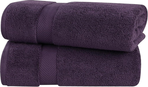 Superior Zero Twist 100% Cotton Bathroom Towels, Super Soft, Fluffy, and Absorbent, Premium Quality 6 Piece Towel Set with 2 Washcloths, 2 Hand Towels, and 2 Bath Towels, Coral