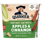 Quaker, Instant Oatmeal, Cinnamon and Spice, 1.51 Ounce (Pack of 10)