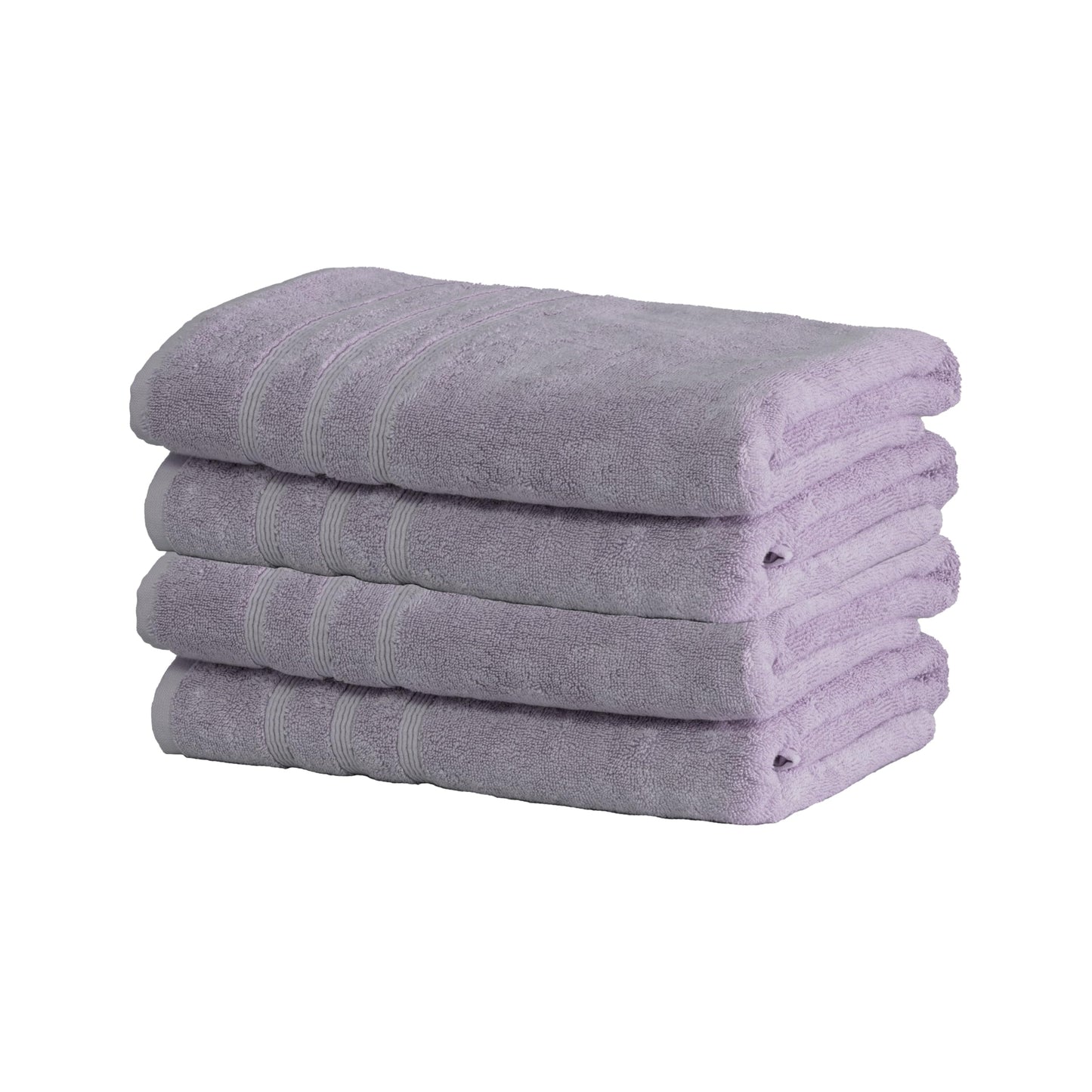 Mosobam Luxury Turkish Set of 2 Bath Towels 30X58 Light Taupe Oversize 700 GSM Bamboo Viscose & Aegean Turkish Combed Cotton