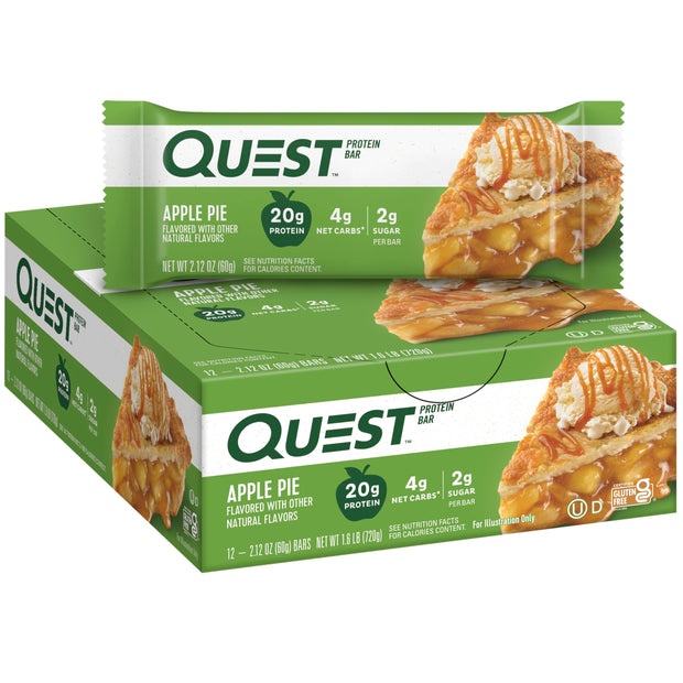 Quest Nutrition Fruit Flavored Variety Pack Protein Bars, High Protein, Low Carb, Gluten Free, Keto Friendly, 12 Count
