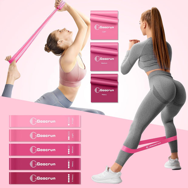 Pilates Ring Set Exercise Equipment with Exercise Bands Resistance Bands Set, Pilates Ball, Sliding Disks – Workout Equipment Home Gym Includes Complete Fitness Poster