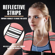 Weighted Vest Men or Women - 5/10/15/20/25/30lbs Weights with Reflective Stripe, Weighted Vest for Workout Equipment for Strength Training Running - Walking Weight Loss