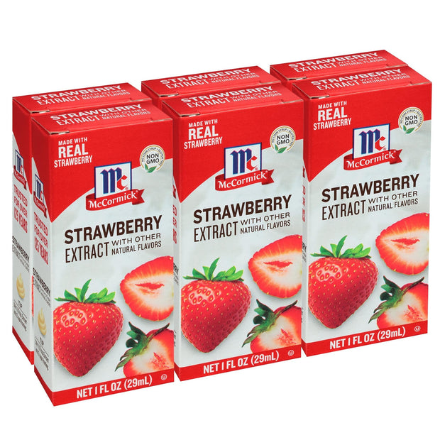 McCormick Strawberry Extract with Other Natural Flavors, 2 fl oz