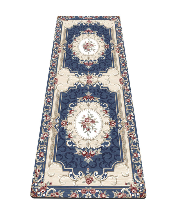 nuveti Yoga Mat Print Extra Thick TPE Non Slip Fitness Exercise Mat with Carrying Bag,72"x24" Extra Thick 6MM Exercise & Workout Mat for Yoga, Pilates Fitness and Floor Exercises