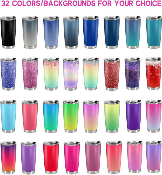 Personalized Tumbler Custom Vacuum Insulated Travel Mug Customizable Coffee Cup with Your Photos and Text Christmas Birthday Gift