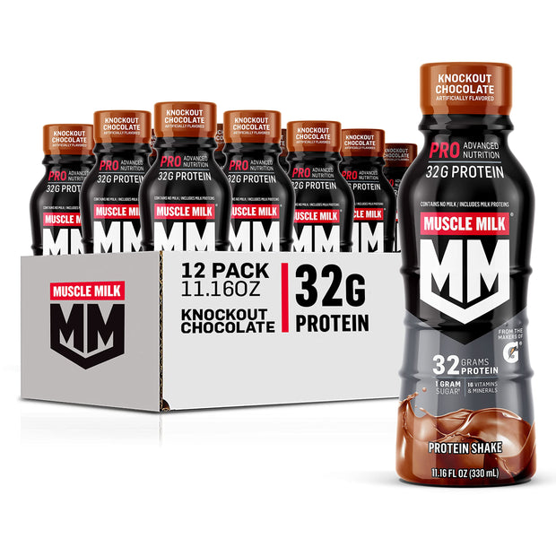 Muscle Milk Pro Series Shake, Cookies 'n Creme, 11.16 Fl Oz Bottles (Pack of 12)