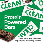 Ready® Protein Bars - High-Protein Snack with 15g Whey Protein, With Flaxseeds and Omega-3s for Sustained Energy, Supports Lean Muscle and Recovery - Mint Chocolate Chip Bundle (15-Pack)