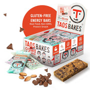 Taos Bakes - Variety Pack - Breakfast Bars - High Protein and High Fiber packed Granola Bars - Gluten Free & Non-GMO - Healthy Snacks for Adults & Kids – Trail Mix Bars - 12 Pack, 1.8oz ea