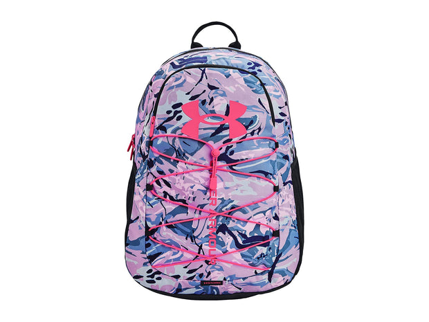 Under Armour Unisex-Adult Hustle Sport Backpack , Black (001)/Silver , One Size Fits All