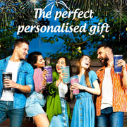 Personalized Coffee Tumbler with Pictures Text Logo Name, Custom Stainless Steel Tumbler with Lid and Straw, Coffee Travel Mug Cups, 20oz Personalized Birthday Gifts for Women Men Office