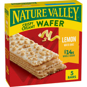 Nature Valley Crispy Creamy Wafer Bars, Peanut Butter Chocolate, 4g Protein, 10 Bars, 13 oz