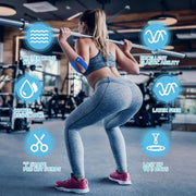 OK TAPE Kinesiology Tape 10 inches Precut, 20 Strips, Cotton Elastic Athletic Tape Latex Free, 2in x 16ft, Black