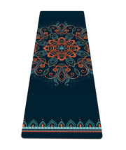 nuveti Yoga Mat Print Extra Thick TPE Non Slip Fitness Exercise Mat with Carrying Bag,72"x24" Extra Thick 6MM Exercise & Workout Mat for Yoga, Pilates Fitness and Floor Exercises