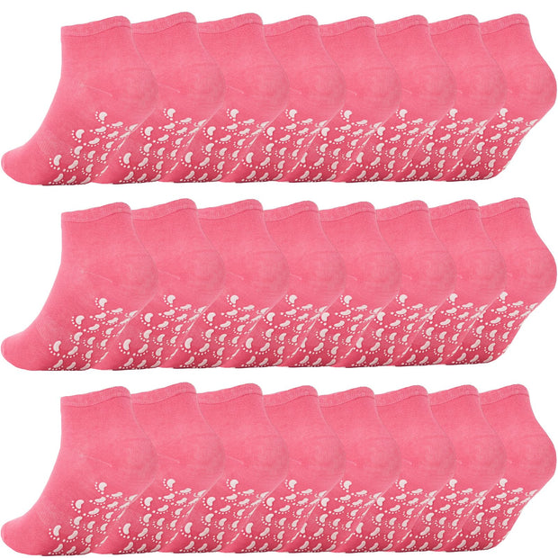 Pilates Grip Socks for Women Men Cute Non Slip Grippy Socks Woman for Yoga Barre Trampoline Hospital