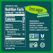 Zevia Zero Calorie Soda, Ginger Ale, 12 Ounce Cans (Pack of 6)