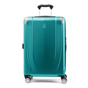Travelpro Pathways 3 Hardside Expandable Luggage, 8 Spinner Wheels, Lightweight Hard Shell Suitcase, Cloud Grey, Checked Medium 25 Inch