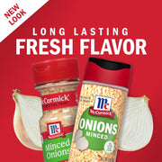 McCormick Minced Onion, 6.37 oz
