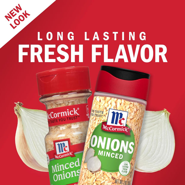 McCormick Minced Onion, 6.37 oz