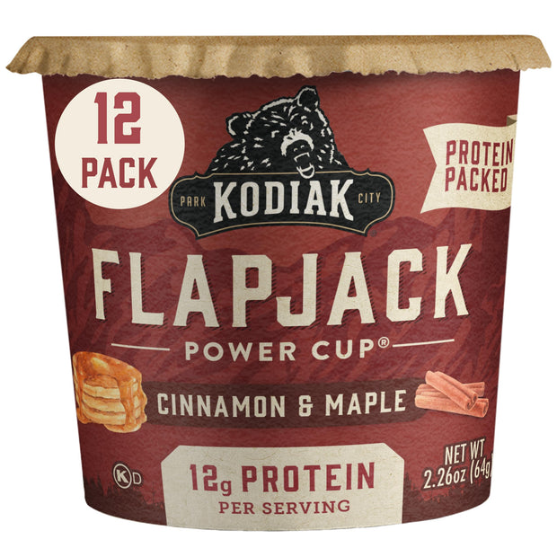 Kodiak Cakes Protein Pancake On The Go Flapjack Cups Mix; Buttermilk, Chocolate Chip, & S’mores Variety Pack
