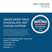 Swiss Miss Milk Chocolate Flavor Hot Cocoa Mix Canister, 76.55 oz.