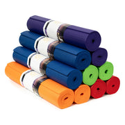 Sunshine Yoga Voyage Yoga Mat, 10 Pack, 72" x 24" Professional Studio and Gym Bulk Yoga Mats, 5mm Thick, Durable, Anti-Tear, Non Slip Fitness and Exercise Mats