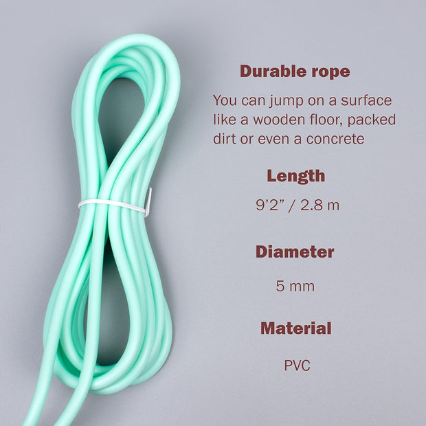 Jump Rope for Fitness Adjustable Rope for Men, Women, and Kids Ideal for Cardio and Training Workouts