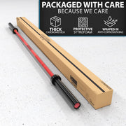 Synergee Games 15kg and 20kg Colored Ceramic Coated Barbells. Rated 1500lbs for Weightlifting and Powerlifting. Black, Red, Grey, Pink