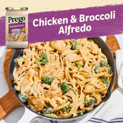 Prego Alfredo Pasta Sauce with Roasted Garlic and Parmesan Cheese, 14.5 oz Jar