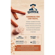 Quaker, Instant Oatmeal, Cinnamon and Spice, 1.51 Ounce (Pack of 10)