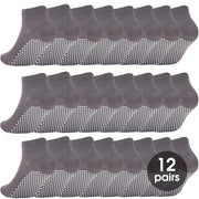 Pilates Grip Socks for Women Men Cute Non Slip Grippy Socks Woman for Yoga Barre Trampoline Hospital