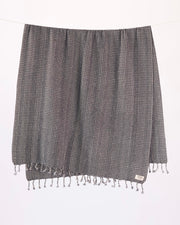 Teema Large Turkish Beach Towel - 100% Turkish Cotton - Sand Free - Fast Drying - Versatile and Multi-Use - The Waffle Weave (Ice)