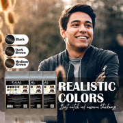 KAAL Hair Fiber Refill Pack | (0.88 oz, Medium Brown) Hair Powder Concealer for Thinning Areas and Hair Loss, Texturizing Powder for Men and Women