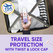 OFF! Clean Feel Travel Size Insect Repellent Aerosol, Fragrance-Free Bug Spray for Lasting Protection from Mosquitoes, 2.5 oz