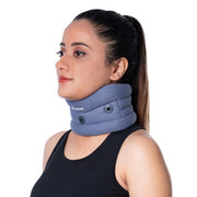 Wonder Care Neck Brace for Sleeping Cervical Collar Adjustable Neck Support Brace Relief Cervical Spine Pressure Ideal for Travel, Office Workers & Neck Injury Recovery, X-Large