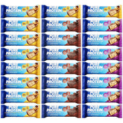 Pure Protein Bars 10 Chocolate Peanut Butter & 7 Chocolate Deluxe & 6 Chewy Chocolate Chip, 20g High Protein, Nutritious Snacks to Support Energy
