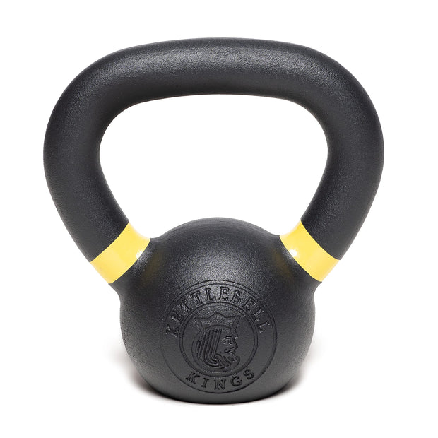 Kettlebell Kings Powder Coated Kettlebell Weights 5-90 LB | Workout Gym Equipment & Strength training sets for Women & Men | Durable Coating for Grip Strength, Rust Prevention